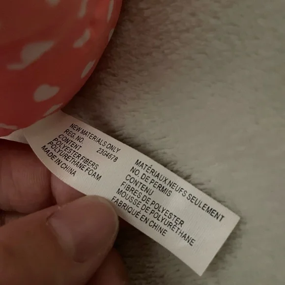 2003 Y2K Vintage Valentines Fisher-Price Pooh Babies Plush Toy - Pink and Cream - Picture 8 of 8